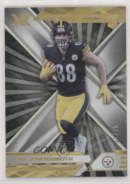 2021 Panini XR Rookies White /75 Pat Freiermuth #140 Rookie RC - Image 1 of 2