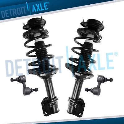 Front Struts w/ Coil Springs Sway Bar Links for 2004 2005 Subaru Forester 2.5L - Image 1 of 4