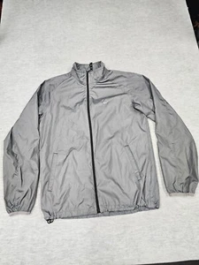 Nike Clima Fit Windbreaker Full Zip Jacket Size Large Gray - Picture 1 of 10