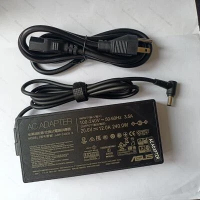 Cargador Adaptador ASUS 240W ROG Strix SCAR GG532L G732L G533QM/QR/QS G733QM/QR/QS Foto 1 de 4