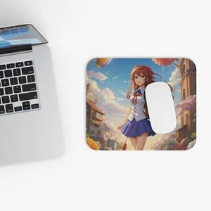 Anime Themed Mouse Pad Cute Students Gamers Accessory Anytime Gift Desk Decor - Picture 1 of 5
