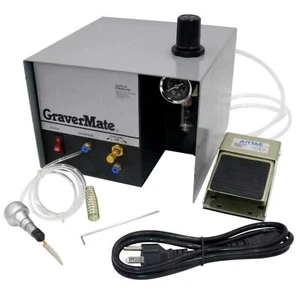Single Head Pneumatic Engraving Reel Edge Micro Inlay Machine Graver Jewelry - Picture 1 of 8
