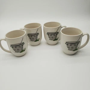 4 Farberware Down Home Steinzeug Becher - Bild 1 von 6