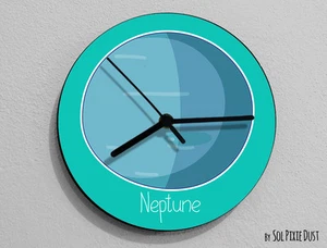 Reloj de pared Neptuno - planeta - Imagen 1 de 3