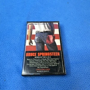 VINTAGE BRUCE SPRINGSTEEN BORN IN THE U.S.A. 1984 CASSETTE TAPE USED - Picture 1 of 7