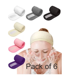 EUICAE Spa Headband Hair Wrap Sweat Headband Head Wrap Hair Towel Wrap Non-slip - Picture 1 of 6