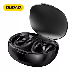 Ear Bone Conduction Earring Type Sports Clip Ear Wireless Bluetooth 5.2 Earphone - Picture 1 of 13