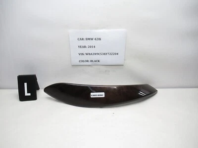 2014-2016 BMW 428i Left Door Handle Trim Cover 7260662 OEM — 第 1/4 张图片