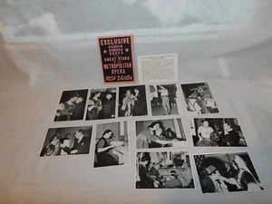 VINTAGE RCA VICTOR RECORDS METROPOLITAN OPERA PICTURES OF " OTELLO " - Picture 1 of 9