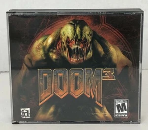 Doom 3 PC Video Game 3 Discs - Picture 1 of 5