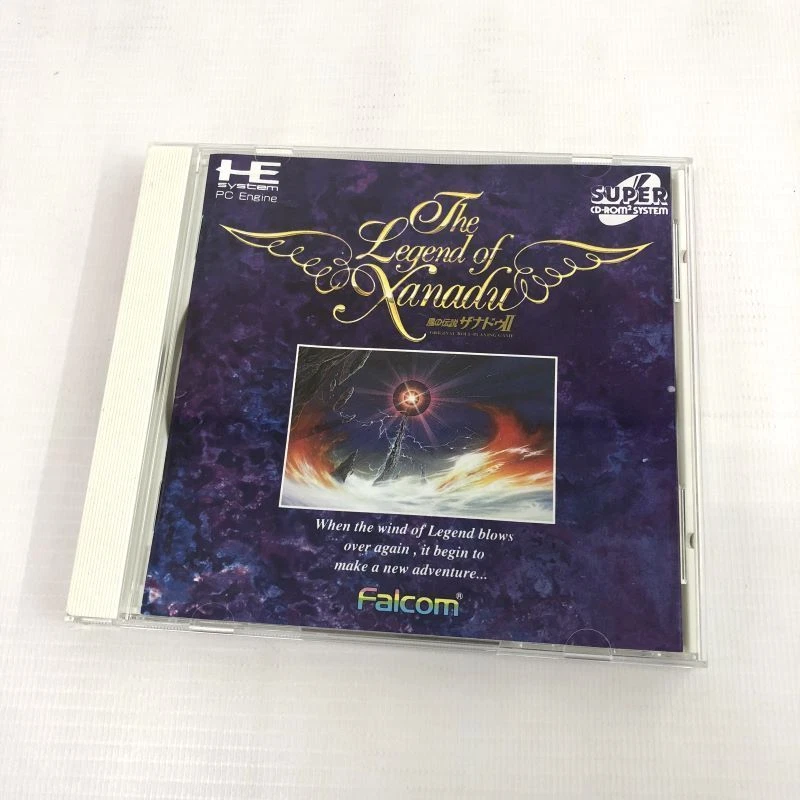 THE LEGEND OF XANADU II 2 PC Engine SCD Japan Import Free shipping FedEx DHL - Image 1 of 3
