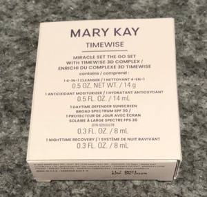 Mary Kay TimeWise Miracle 3D On The Go Set Mini #217456 Set 4 Piece NIB NEW - Picture 1 of 6