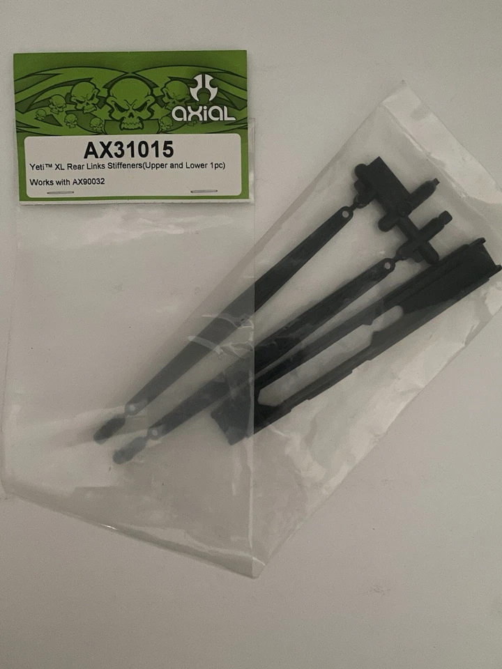 AXIAL RACING RC AX31015 Yeti XL Rear Links Stiffeners Upper Lower (1pc) NEW - Image 1 of 1