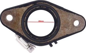 Intake Boot For 	1997-2003 Honda Foreman 400 TRX400FW Carburetor Flange Adapter - Picture 1 of 5