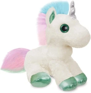 Aurora Licensed Plush - Sparkle Tales Bubbles Cream Unicorn 12" Soft Plush - Picture 1 of 1