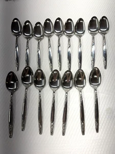 16er Set - Stylecraft T&N Satin Rose Teelöffel Japan Edelstahl Besteck - Bild 1 von 7