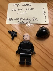Lego minifigure First Order Shuttle Pilot sw0871 - 2017 - read description - Picture 1 of 3