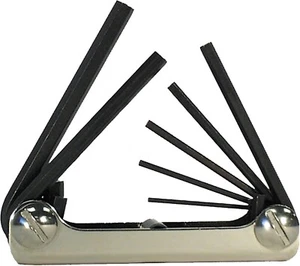 EKLIND 22572 Classic Steel Handle Fold-up TORX star Key - 7pc set T6-T20 USA - Picture 1 of 3