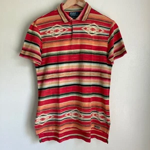 Polo Ralph Lauren Men's Aztec Polo shirt size M Preowned - Imagen 1 de 7