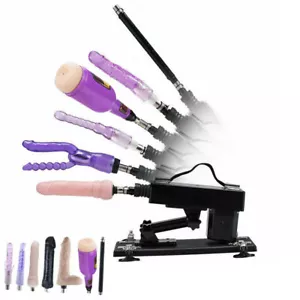 Dildo Sexmaschine, Automatische Fickmaschine mit 7 Aufsätzen für Männer Frauen - Bild 1 von 14