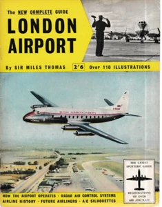 The New Complete Guide London Airport, Sir Miles Thomas - 1957 Pitkin Paperback - Picture 1 of 2
