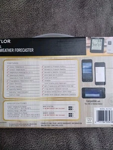 Taylor Digital WIFI Weather Forecaster 1743 - Picture 1 of 4