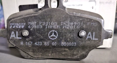 Juego de pastillas de freno de disco traseras originales para Mercedes-Benz GLE350 2020-2023 originales Foto 1 de 4