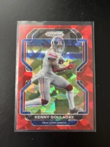 2021 Panini Prizm Prizms Red Ice #229 Kenny Golladay NY Giants - Foto 1 di 2