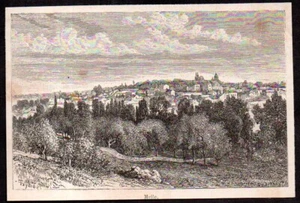 GRAVUR VON 1875 -- MELLE. 3T615 - Bild 1 von 1