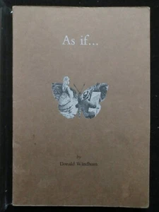 SIGNED/Ltd ; As If, Tennessee Williams A Personal View (1985-1st) DONALD WINDHAM - Picture 1 of 16