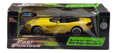 Racing Champions 1:18 Scale Fast & the Furious 2003 Dodge Viper SRT-10 Diecast - Image 1 of 4