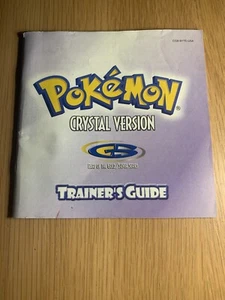 Nintendo Gameboy Pokemon Crystal Version Trainers Guide ONLY USA Version - Picture 1 of 2