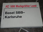 ZLS DBAG  IC 500 &quot;Markgr&#228;fler Land&quot; Basel-Karlsruhe