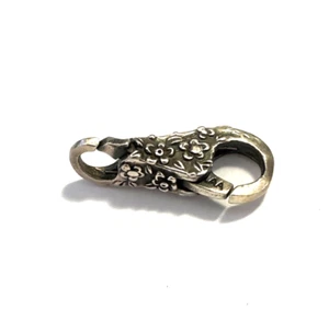Trollbeads Verschluss Karabiner Blüten 925 er Sterling Silber LAA 10107 - Bild 1 von 4