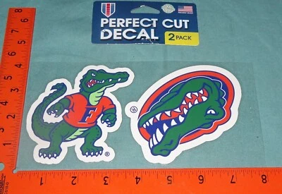BRAND NEW =  FLORIDA GATORS PERFECT CUT DECAL SET = STICKER = WINCRAFT - Image 1 of 4