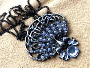 Vintage pendant Bird Pheasant - Picture 1 of 11