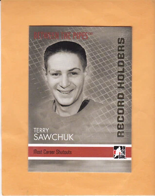 TERRY SAWCHUK 2006-07 BETWEEN THE PIPES RECORD HOLDERS #144 DETROIT RED WINGS A2 - Image 1 of 2