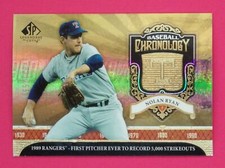 2006 SP Legendary Cuts Baseball Chronology Gold /550 - Pick Your Card
