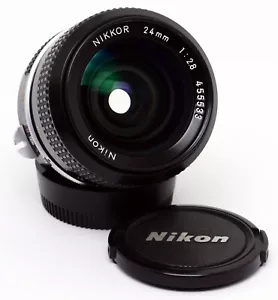 ✮ Nikon Nikkor 24mm f/2.8 Non-Ai #455533 || ¡del distribuidor! - Imagen 1 de 8
