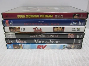 6 Robin Williams Titles (DVD) Good Morning Bicentennial Hook Hunting ++ - Picture 1 of 5