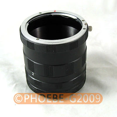 Macro Extension Tube Ring For CANON EOS EF DSLR & SLR - Image 1 of 3