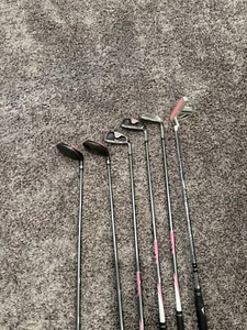 Acuity Ladies Turbo Max Golf Set 3 & 5 Wood, 6 & 9 Iron, 56 Wedge, Putter RH - Picture 1 of 10