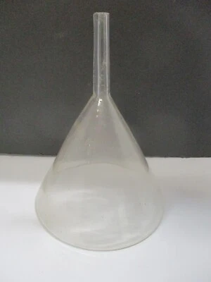 Embudo de vidrio vintage sin marca Foto 1 de 4