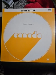 EDITH BUTLER chansons d'Acadie...Vinyl LP Album 390 - Foto 1 di 8
