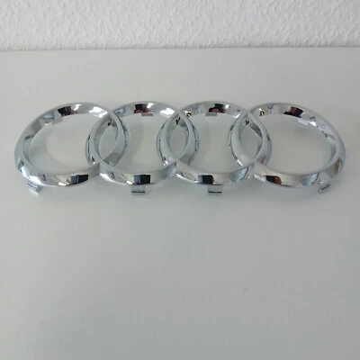 Original Audi Ringe Emblem vorn chrom  A3/A4/A5/A6  8T0853605 2ZZ - Bild 1 von 4