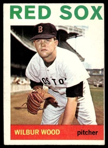 1964 Topps Wilbur Wood RC Boston Red Sox #267 - Foto 1 di 2
