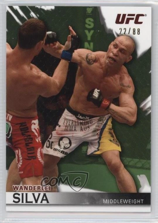 2010 Topps UFC Knockout Green /88 Wanderlei Silva #63 - Image 1 of 2