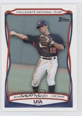 2010 Topps USA Baseball Team Drew Maggi An #USA-32 - Image 1 of 2
