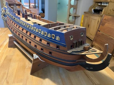 Schiffsmodell Modelbausatz aus Holz Le Soleil Royal - Bild 1 von 4