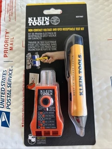 Klein Tools NCVT1PKIT Kit de prueba de voltaje sin contacto y receptáculo GFCI 4226 - Imagen 1 de 2